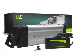 Green Cell Baterie e bike 24V 12Ah 288Wh Silverfish 4 Pin cu Încărcător