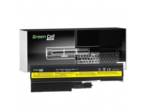 Green Cell PRO Akku 42T4504 42T4513 92P1138 92P1139 pentru Lenovo ThinkPad R60 R60e R61 R61e R61i R500 SL500 T60 T61 T500