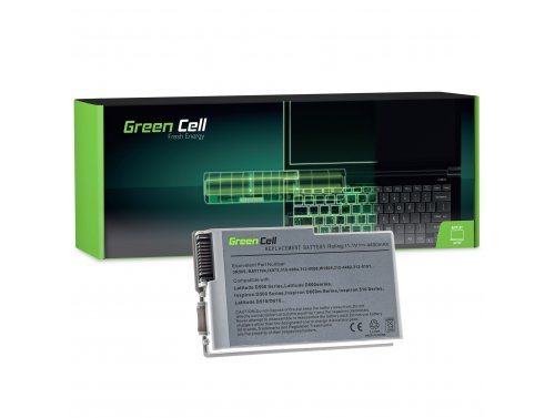 Baterie Green Cell C1295 C2451 BAT1194 pentru Dell Latitude D500 D510 D520 D600 D610