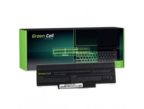 Green Cell Akku BTY-M66 pentru Asus A9 A9000 X56SE COMPAL EL80 EL81 FL90 FL92 GL30 GL31 HGL31 JHL90 LG E500 MSI GE600