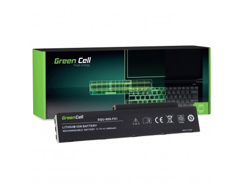 Green Cell 3UR18650-2-T0182 SQU-809-F01 pentru Fujitsu-Siemens Li3710 Li3910 Pi3560 Pi3660