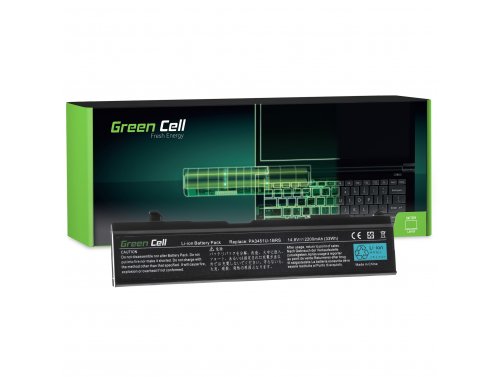 Green Cell Akku PA3465U-1BAS PA3465U-1BRS pentru Toshiba Satellite A85 A100 A110 A135 M70 Toshiba Satellite Pro A110 M40