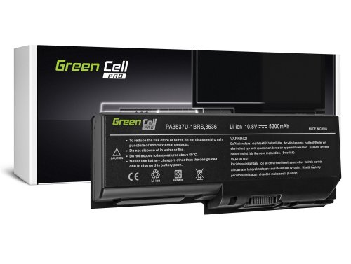 Green Cell PRO PABAS100 PA3536U-1BRS pentru Toshiba Satellite L350 L350D L355 L355D P200 P205 P300 P305 X200