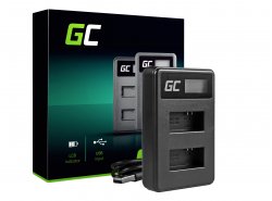 Kamera Akku-Ladegerät AHBBP-401 Green Cell ® für GoPro AHDBT-401, HD Hero4