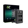 Încărcător AHBBP-501 Green Cell ® pentru GoPro AHDBT-501, Hero5 Hero6 Hero7 HD Black White Silver Edition (4.35V 2.5W 0.6A)