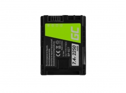 Green Cell ® BP-808 BP-809 BP-827 Baterie pentru Canon HF G10 S10 S21 S30 S100 S200 FS11 HF11 HF20 LEGRIA 2250mAh