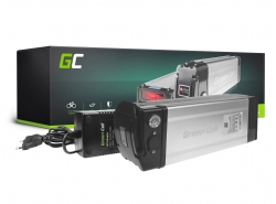 Green Cell Baterie e bike 48V 20.4Ah 979Wh Silverfish 2 Pin cu Încărcător
