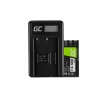 Green Cell ® Baterie EN-EL9 / EN-EL9E și încărcător MH-23 pentru Nikon D-SLR D40 D40A D40C D40X D60 D3000 D5000