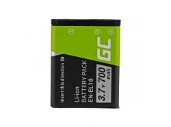 Baterie Green Cell ® LI-42B EN-EL10 pentru Olympus Stylus 700 730 740 750 800 Nikon Coolpix S80 S200 S3000 (700mAh 3.7V)