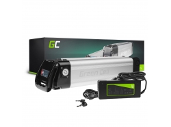 Green Cell® Baterie pentru Biciclete Electrice 24V 10.4Ah Li-Ion E-Bike Silverfish cu încărcător