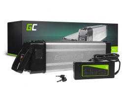 Green Cell Baterie e bike 36V 15Ah 540Wh Silverfish 4 Pin pentru Volta, Fafrees, Evolio cu Încărcător