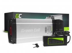 Green Cell Baterie e bike 36V 8Ah 288Wh Rear Rack 4 Pin cu Încărcător