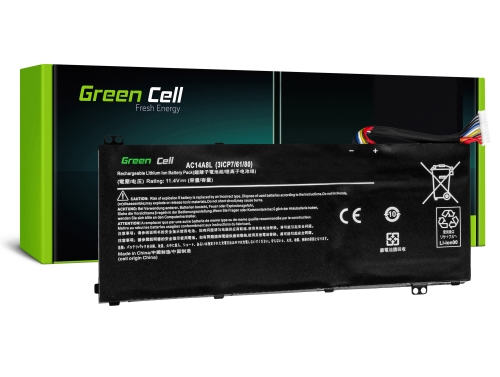 Baterie Green Cell AC14A8L AC15B7L pentru Acer Aspire Nitro V15 VN7-571G VN7-572G VN7-591G VN7-592G i V17 VN7-791G VN7-792G