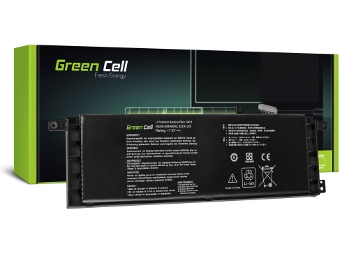 Baterie Green Cell B21N1329 pentru Asus X553 X553M X553MA F553 F553M F553MA D453M D553M R413M R515M X453MA X503M X503MA