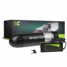 Green Cell Baterie e bike 24V 12Ah 288Wh Down Tube 2 Pin cu Încărcător