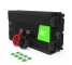 Convertor de tensiune invertor Green Cell® de 24V la 220V 1500W / 3000W
