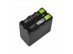 Baterie Green Cell NP-F960 NP-F970 NP-F975 pentru Sony 7.4V 7800 mAh