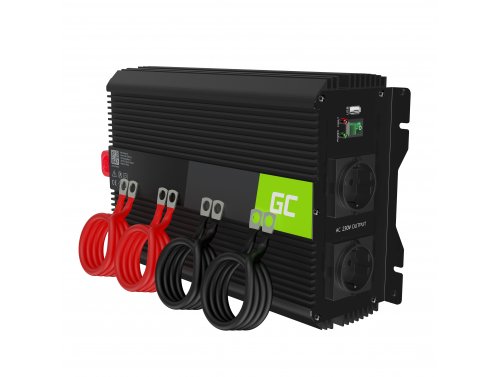 Convertor de tensiune invertor Green Cell Pro 12V la 220V 2000W / 4000W