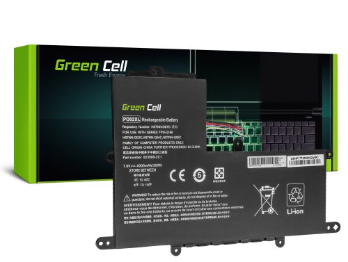 Green Cell Akku PO02XL pentru HP Stream 11 Pro G2 G3 G4 G5, HP Stream 11-R020NW 11-R021NW 11-Y000NW 11-Y002NW
