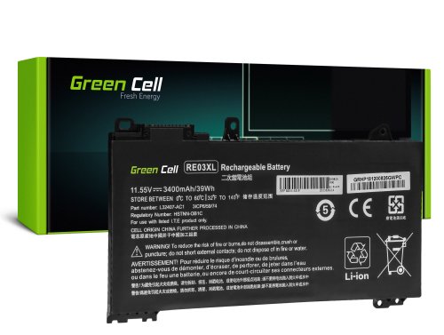 Baterie Green Cell RE03XL L32656-005 pentru HP ProBook 430 G6 G7 440 G6 G7 445 G6 G7 450 G6 G7 455 G6 G7 445R G6 455R G6