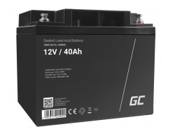 Baterie AGM GEL 12V 40Ah baterie cu plumb Green Cell întreținere pentru bicicletă și tractor