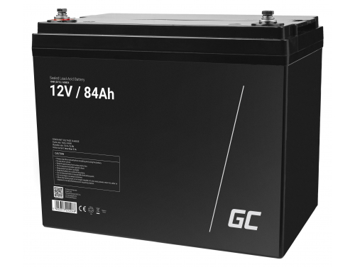 Green Cell® AGM 12V 84Ah VRLA acumulator plumb acid baterie fara mentenanta fotovoltaice autorulote camion