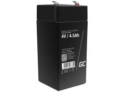 Green Cell® AGM 4V 4.5Ah VRLA acumulator plumb acid baterie fara mentenanta jucării sisteme de alarma