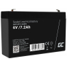 Green Cell® AGM 6V 7.2Ah VRLA acumulator plumb acid baterie fara mentenanta jucării sisteme de alarma