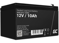 Green Cell® AGM 12V 10Ah VRLA acumulator plumb acid baterie fara mentenanta UPS sisteme de alimentare