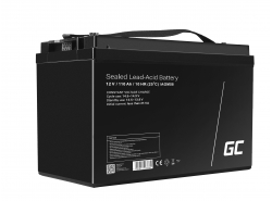 GreenCell® AGM 12V 110Ah VRLA acumulator plum acid baterie fara mentenanta fotovoltaice autorulote camion