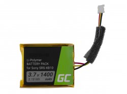 Green Cell ® Baterie CP-XB10 SF-08 pentru difuzor fără fir Bluetooth Sony SRS-XB10 SRS-XB12 Extra Bass, Li-Polymer 3.7V 1400mAh