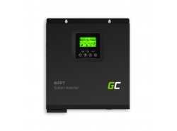 Invertor solar Convertor Off Grid cu încărcător solar MPPT Green Cell 24VDC 230VAC 3000VA/3000W undă sinusoidală pură