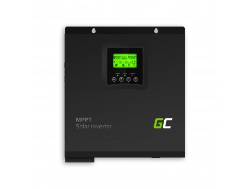 Invertor solar Convertor Off Grid cu încărcător solar MPPT Green Cell 24VDC 230VAC 3000VA/3000W undă sinusoidală pură