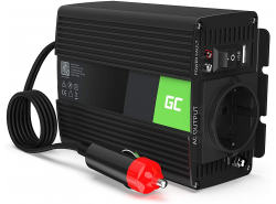 Green Cell ® Convertor de tensiune sinusoidă pură 300W / 600W Inverter inversor 12V la 230V