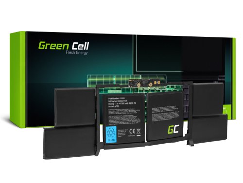 Baterie Green Cell A1953 pentru laptopurile Apple Macbook Pro 15 A1990 (2018 și 2019)