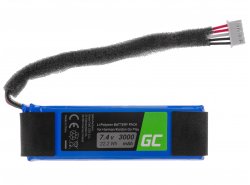 Green Cell ® Baterie CP-HK06 GSP1029102 01 pentru difuzor fără fir Bluetooth Harman Kardon GO+ Play Mini, Li-Polymer 3000mAh