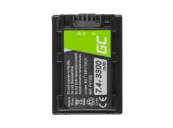 Green Cell ® Baterie NP-FV70 pentru Sony FDR-AX53 HDR CX115E CX190 CX190E CX210 CX210E CX280 CX280E CX625 3300mAh
