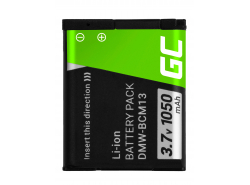 Green Cell ® Baterie DMW-BCM13E BCM13 pentru Panasonic Lumix DMC FT5 TS5 TZ40 TZ41 TZ55 TZ60 LZ40 ZS30, 3.7V 1050mAh