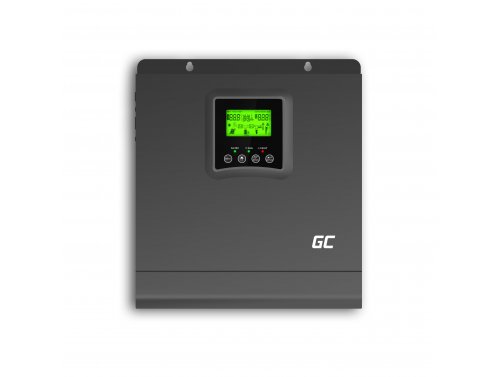 Invertor solar Convertor Off Grid cu încărcător solar MPPT Green Cell 24VDC 230VAC 2000VA/2000W undă sinusoidală pură