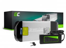 Green Cell Baterie e bike 36V 15Ah 540Wh Rear Rack 2 Pin pentru Prophete, Mifa, Curtis cu Încărcător