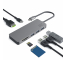 Adaptor HUB USB-C Green Cell 7 în 1 (USB 3.0 HDMI 4K microSD SD) pentru Apple MacBook Pro, Air, Asus, Dell XPS, HP, Lenovo X1