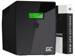 Green Cell Sursa Neîntreruptibilă UPS 2000VA 1400W cu Display LCD Undă Sinusoidală Pură + Noua Aplicație