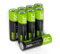 8x baterii reîncărcabile AA R6 2600mAh Ni-MH Acumulatori Green Cell