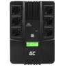 Green Cell Sursa Neîntreruptibilă UPS AiO 600VA 360W cu Display LCD + Noua Aplicație
