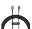 Cablu USB superior Baseus - USB-C 65W, 2m, încărcare rapidă SUPERVOOC pentru OnePlus, Realme, Oppo (Dart, Warp Charge)