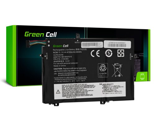 Baterie Green Cell L17C3P52 L17L3P52 L17M3P53 L17M3P54 pentru Lenovo ThinkPad L480 L490 L580 L590 L14 L15 Gen 1 Gen 2
