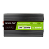 Green Cell ® 12V la 230V 500W / 1000W undă sinusoidală pură