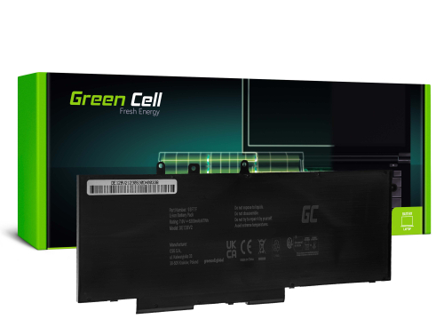 Baterie Green Cell 93FTF GJKNX pentru Dell Latitude 5280 5290 5480 5490 5491 5495 5580 5590 5591 Precision 3520 3530