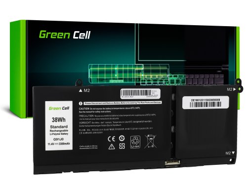 Green Cell Baterie G91J0 pentru Dell Latitude 3320 3330 3520 Inspiron 15 3511 3525 5510