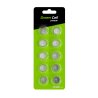 Blister Green Cell 10x Baterie Litiu CR1620 3V 70mAh Baterie Buton